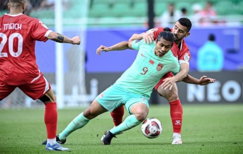 张玉宁首度首发扬家军憾平局：非绝对机会差一口气