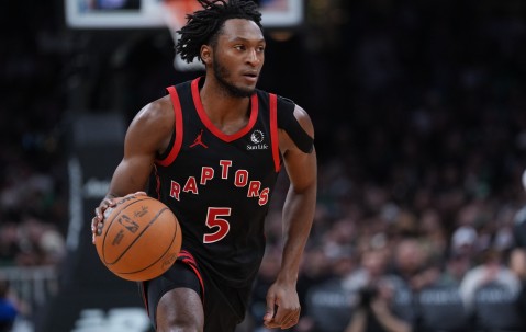 极速电竞比分网-美记：猛龙比以往更愿意交易首发控卫奎克利 同时有意浓眉&amp;小萨