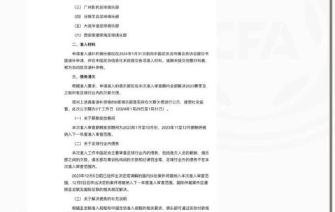 足协公布递补名单：广州影豹等6家俱乐部递补中乙